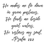 Early Years Memorization Cards Term 1-Psalm 23