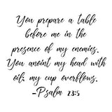 Early Years Memorization Cards Term 1-Psalm 23