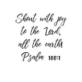 Early Years Memorization Term 1 Psalm 100 Card Set