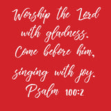 Early Years Memorization Term 1 Psalm 100 Card Set