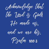 Early Years Memorization Term 1 Psalm 100 Card Set