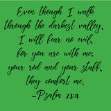 Early Years Memorization Cards Term 1-Psalm 23