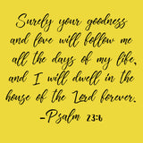 Early Years Memorization Cards Term 1-Psalm 23